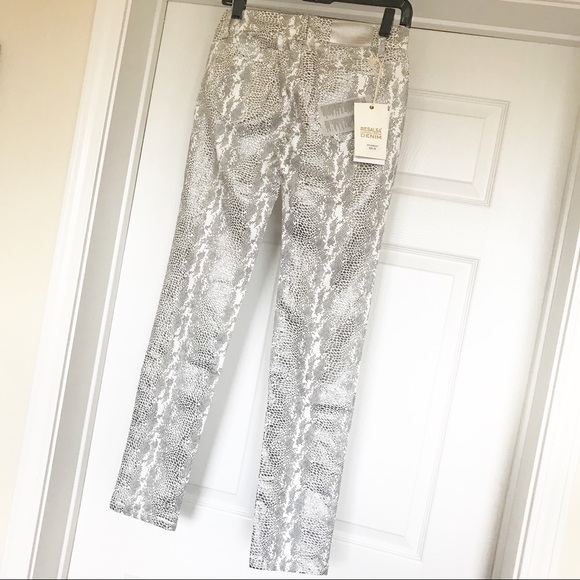 NWT Size Small (27) Resalsa Snake Print Ultra Skinny Jeans - Picture 2 of 6